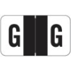 0200-G | Black G Labels Jeter 0200 Series Size: 15/16H x 1-5/8W, Laminated, 500/Box