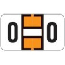 0200-O | Orange O Labels Jeter 0200 Series Size: 15/16H x 1-5/8W, Laminated, 500/Box