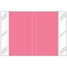 11112-PK | PINK Solid Tabbies Color Size 1H x 1-1/2W Laminated 500/Box