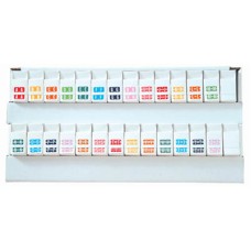 1278-SET | Tab Products 1278 Series Complete Set A-Z. Includes Organizer Tray