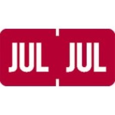 1279-07 | July Month Labels Match Tab Products 1279 Size 1/2H x 1W Vinyl 1000/Box 