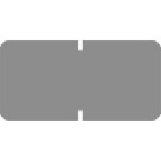 1281-06 | Gray Small Solid Labels Match Tab Products Size 1/2H x 1W Vinyl 1000/Box  