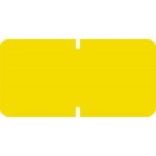 1281-08 | Yellow Small Solid Labels Match Tab Products Size 1/2H x 1W Vinyl 1000/Box  