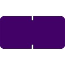 1281-11 | Purple Small Solid Labels Match Tab Products Size 1/2H x 1W Vinyl 1000/Box  