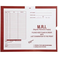 20571 | M.R.I., Rust Color, Category Insert Jackets, Open End, 250/bx
