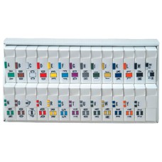 2900-A-Z-SET | A-Z ALPHA SET  Jeter 2900, Includes Organizer Tray