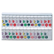 3428-SET | POS 3400 Series Complete Set A-Z + Mc Includes Organizer Tray