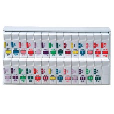 3428-SET | POS 3400 Series Complete Set A-Z + Mc Includes Organizer Tray