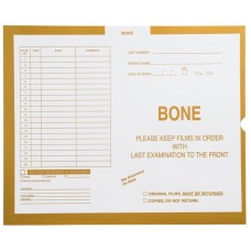 38057 | Bone, White, Yellow Print, Category Insert Jackets, Open End, 250/bx