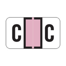 51403 | Purple C Labels Safeguard 51400 Series, Size 15/16H x 1-5/8W, 500/box