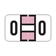 51416 | Purple O Labels Safeguard 51400 Series, Size 15/16H x 1-5/8W, 500/box