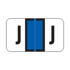 7119-J | Dark Blue Jeter 7100 225/Pack Laminated 1-5/8W x 15/16H