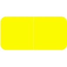 9526 | Yellow Solid Labels Match Jeter 9500 Size 3/4H x 1-1/2W Laminated 500/Box 