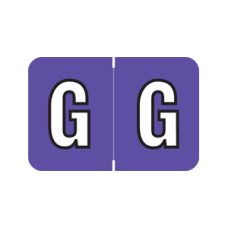 ARAM-G | Purple G  Amerifile Alpha Labels