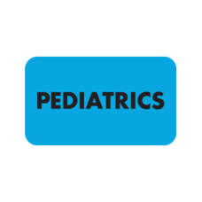 ARD1001 - PEDIATRICS - Light Blue Label With Black Print