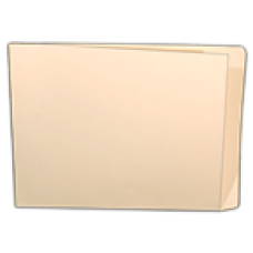 BO-912 | 11pt Manila, 250/box Letter Size Single-Ply End Tab Pocket Folder 