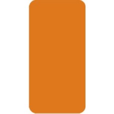 CCOR | Smead Match 67204 Orange Solid Color Labels Size 2H x 1W 250/Box  