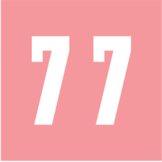 CL2300-7 | Pink #7 Labels IFC / AFV Numeric Labels CL2300 Series