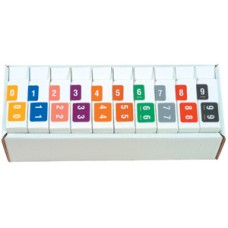 DCCRN-SET | Smead 67350 Complete Set 0-9 Numeric Labels