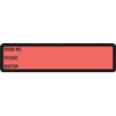 DR1781 | PREPRINTED SALMON RING BINDER LABELS Size 1-3/8H X 5-3/8W 200/Roll