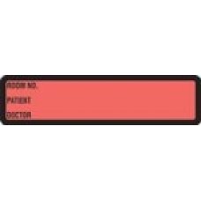 DR1781 | PREPRINTED SALMON RING BINDER LABELS Size 1-3/8H X 5-3/8W 200/Roll
