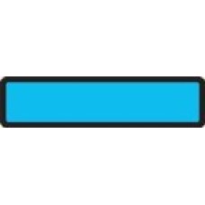 DR2982 | BLANK BLUE RING BINDER LABELS Size 1-3/8H X 5-3/8W 200/Roll