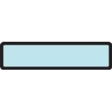 DR3172 | BLANK AQUA RING BINDER LABELS Size 1-3/8H X 5-3/8W 200/Roll