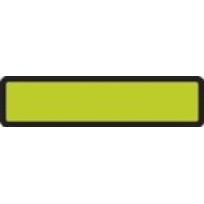 DR3902 | BLANK CHARTREUSE RING BINDER LABELS Size 1-3/8H X 5-3/8W 200/Roll