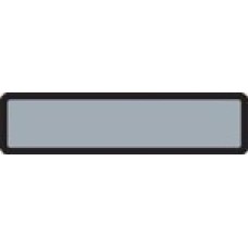 DR4292 | BLANK GRAY RING BINDER LABELS Size 1-3/8H X 5-3/8W 200/Roll