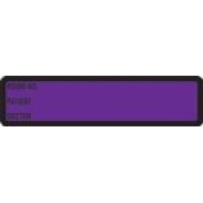 DR5271 | PREPRINTED PURPLE RING BINDER LABELS Size 1-3/8H X 5-3/8W 200/Roll