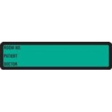 DRGRN1 | PREPRINTED GREEN RING BINDER LABELS Size 1-3/8H X 5-3/8W 200/Roll