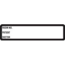 DRWHT1 | PREPRINTED WHITE RING BINDER LABELS Size 1-3/8H X 5-3/8W 200/Roll