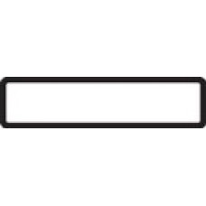 DRWHT2 | BLANK WHITE RING BINDER LABELS Size 1-3/8H X 5-3/8W 200/Roll