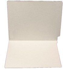 F15RS-0-GY | 15pt. Gray Colored End Tab File Folders, No Fasteners, Letter Sz, 50/bx