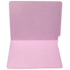 F15RS-0-LA | 15pt. Lavender End Tab File Folders, No Fasteners, Letter Sz, 50/bx