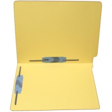 F15RS-35-YL | 15pt. Yellow End Tab Folders, 2 Fasteners, Pos 3-5, Letter Sz, 50/bx