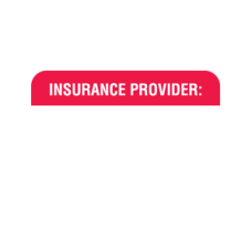 MAP1110 - INSURANCE PROVIDER - White and Red Label