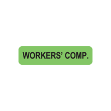 MAP121 - WORKERS COMP - Fluorescent Green/Bk Print