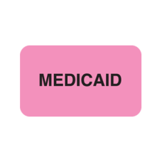 MAP1340 - MEDICAID - Fluorescent Pink with Black Print