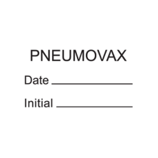 MAP1890 - PNEUMOVAX - White Label with Black Print