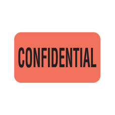 MAP2000 - CONFIDENTIAL - Fluorescent Red with Bk Print