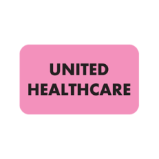 MAP2320 - UNITED HEALTHCARE - Fl Pink with Black Print
