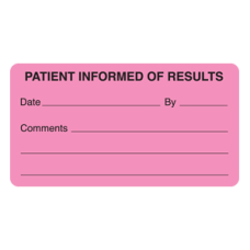 MAP2360 - PATIENT INFORMED - Fluorescent Pink/Bk Print