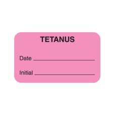 MAP2430 - TETANUS - Fluorescent Pink with Black Print