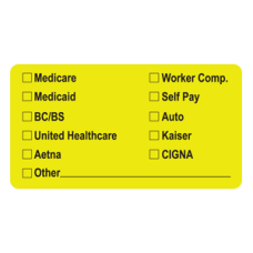 MAP2940 - MEDICARE & MORE - Fl Chartreuse/Black Print