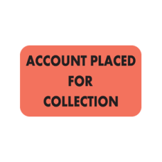 MAP3040 - ACCOUNT PLACED FOR - Fluorescent Red/Bk