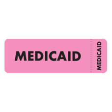 MAP3090 - MEDICAID - Fluorescent Pink with Black Print