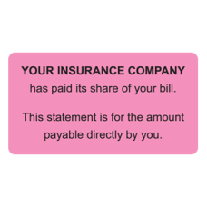 MAP4200 - YOUR INSURANCE - Fluorescent Pink/Bk Print