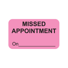 MAP5030 - MISSED APPOINT - Fluorescent Pink/Bk Print