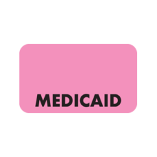 MAP5240 - MEDICAID - Fluorescent Pink with Black Print